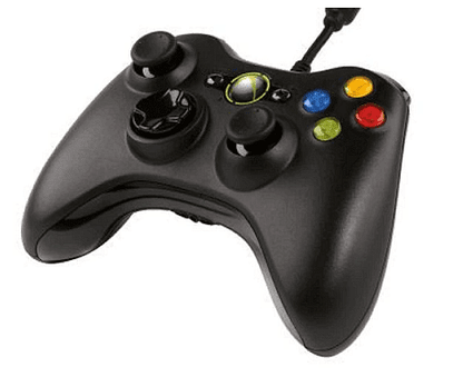 Джойстик Microsoft XBOX 360 Windows, USB, Черен