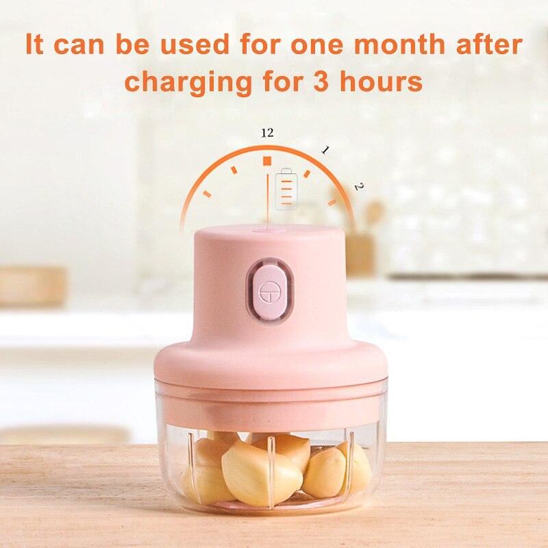 Електрически безжичен кухненски чопър 250ml