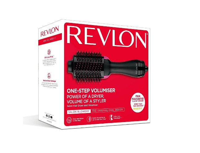 Електрическа четка REVLON Pro Collection One-Step Hair Dryer & Volumizer, RVDR5222E, 3 степени, 2 скорости