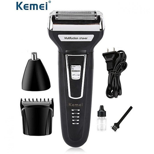 ЕЛЕКТРИЧЕСКА САМОБРЪСНАЧКА И ТРИМЕР KEMEI KM-6776