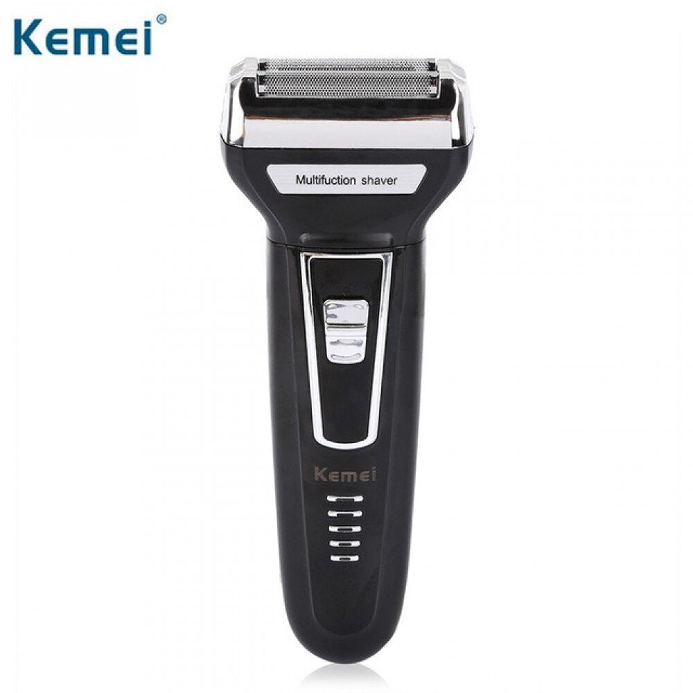 ЕЛЕКТРИЧЕСКА САМОБРЪСНАЧКА И ТРИМЕР KEMEI KM-6776