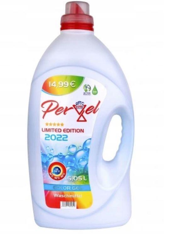 Гел за цветно пране, PERGEL COLOR, лимитирана серия, 5.05л.