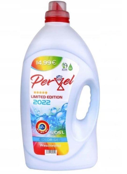 Гел за цветно пране, PERGEL COLOR, лимитирана серия, 5.05л.