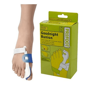 Goodnight Bunion Нощна шина ортеза при изпъкнали кокалчета на палеца на крака чифт