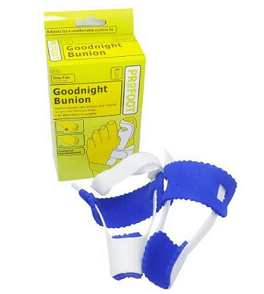 Goodnight Bunion Нощна шина ортеза при изпъкнали кокалчета на палеца на крака чифт