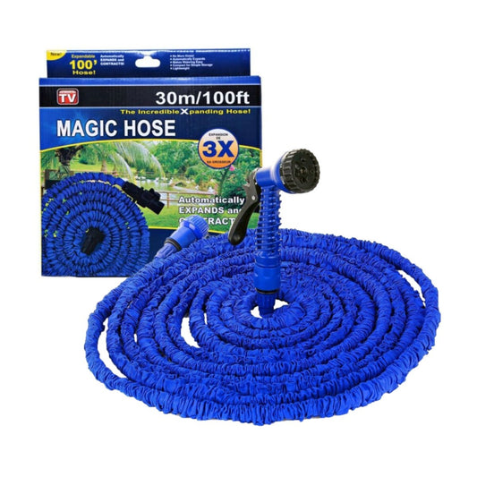 Градински Разтегателен Маркуч 30/45м/60м Magic Hose + Пистолет