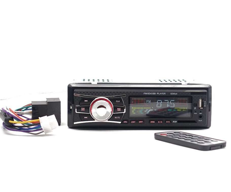 Касетофон за кола 6083 + Евро букса с Радио/Mp3/USB/SD