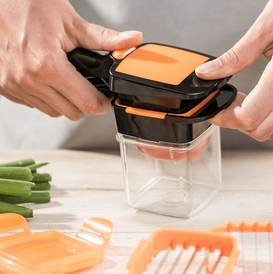 Компактно кухненско ренде Nicer Dicer Quick, Топлоустойчиво