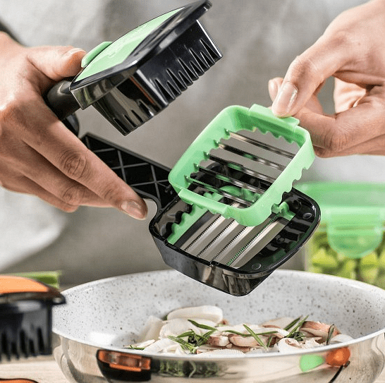 Компактно кухненско ренде Nicer Dicer Quick, Топлоустойчиво