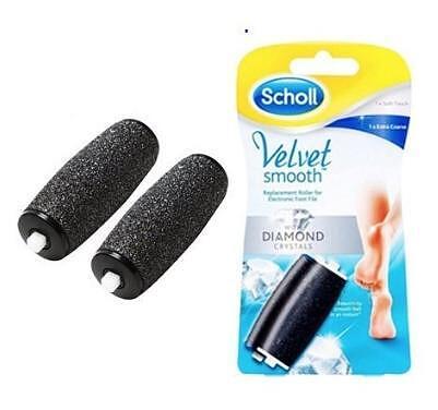 Комплект допълнителни глави за електрическа пила за пети Scholl Velvet Smooth