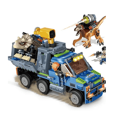 Конструктор Gudi, Clash of The Dinosaurs, Сблъсъкът на динозаврите, Модел 50505, 396 части