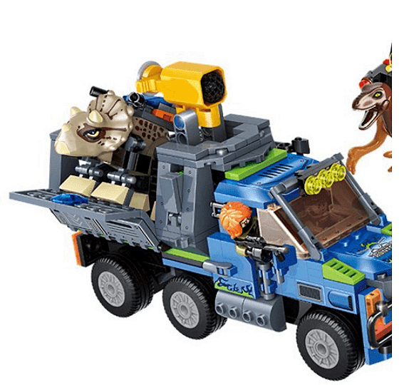 Конструктор Gudi, Clash of The Dinosaurs, Сблъсъкът на динозаврите, Модел 50505, 396 части
