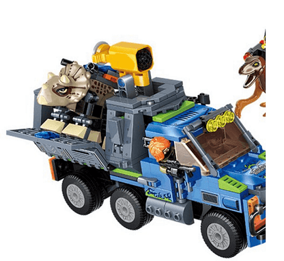 Конструктор Gudi, Clash of The Dinosaurs, Сблъсъкът на динозаврите, Модел 50505, 396 части