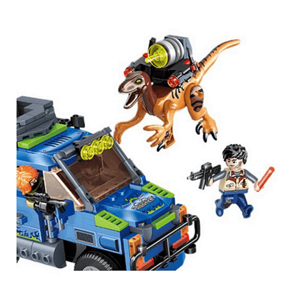 Конструктор Gudi, Clash of The Dinosaurs, Сблъсъкът на динозаврите, Модел 50505, 396 части