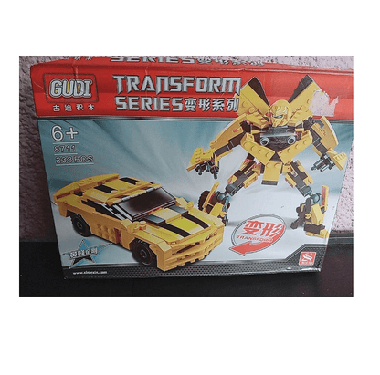 Конструктор Gudi Transform Series 8711, Спортна кола, 238 части