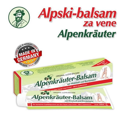 Крем за разширени вени Alpenkrauter Balsam 200ml Germany