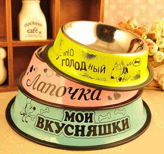 КупИ за храна и вода на домашни любимци, Висококачествен материал, 1 брой