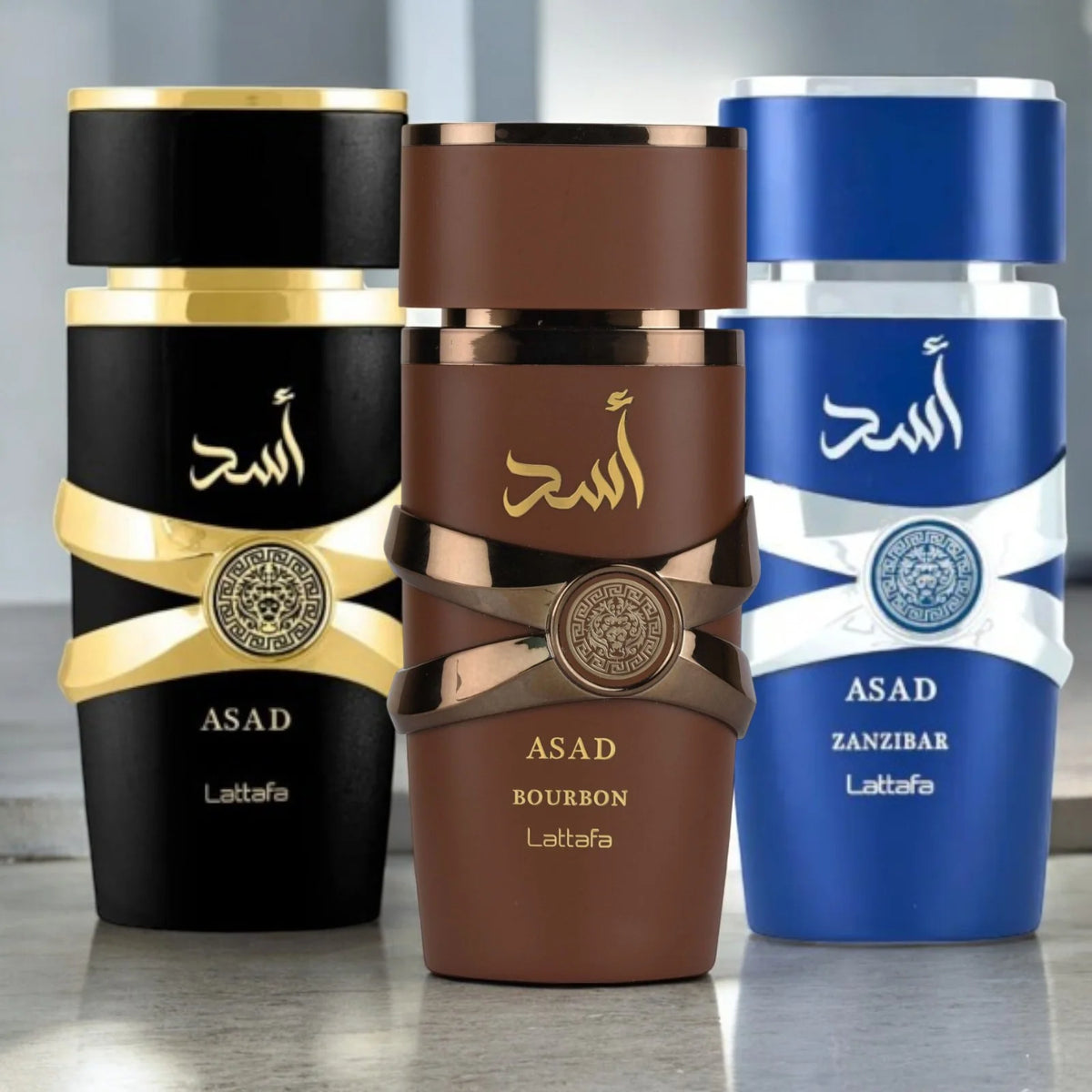 Lattafa Asad Bourbon, Парфюм за мъже 100ml (вдъхновен от Azzaro The Most Wanted)