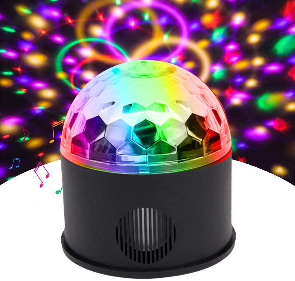 LED диско лампа с вграденa блутут тонколонка Disco Party Light