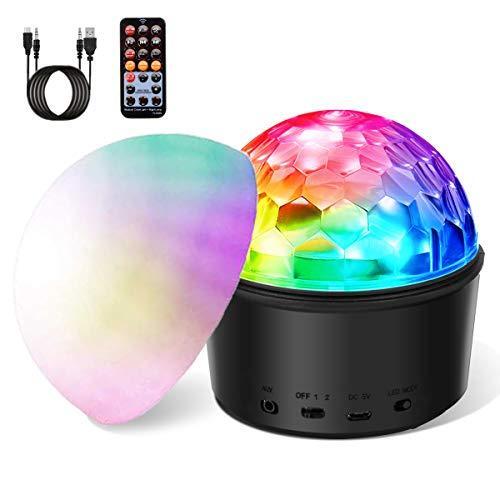 LED диско лампа с вграденa блутут тонколонка Disco Party Light