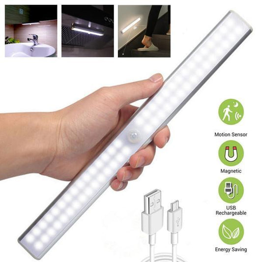 LED лампа безжична със сензор и магнит 30см 40Leds