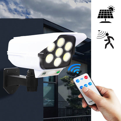 LED Соларна Лампа тип Камера с дистанционно 180W Мощност 77LED