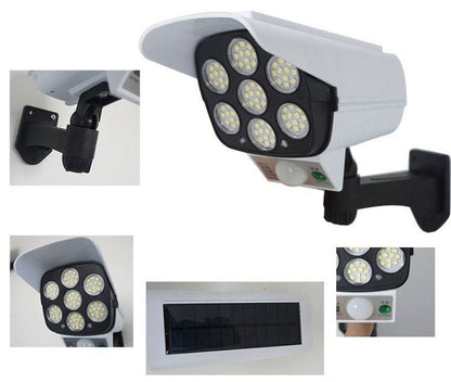 LED Соларна Лампа тип Камера с дистанционно 180W Мощност 77LED