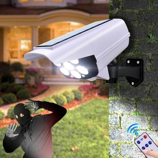 LED Соларна Лампа тип Камера с дистанционно 180W Мощност 77LED