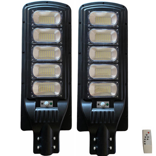 2бр. LED СОЛАРНА ЛАМПА водоустойчива 500W JMK