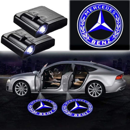 Лого проектор за кола Светеща емблема Wireless Courtesy Door Audi/BMW/Mercedes