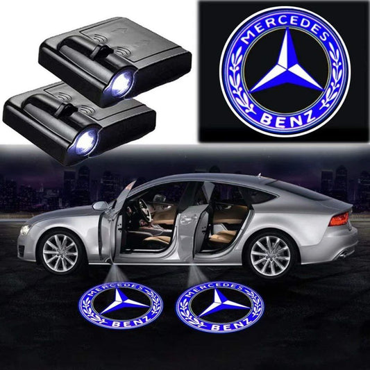 Лого проектор за кола Светеща емблема Wireless Courtesy Door Audi/BMW/Mercedes