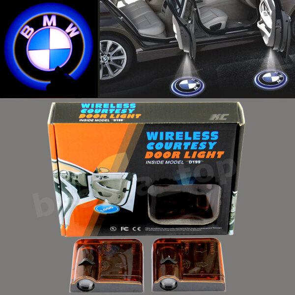Лого проектор за кола Светеща емблема Wireless Courtesy Door Audi/BMW/Mercedes