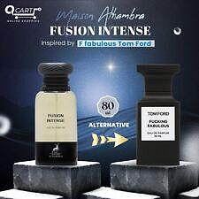 Луксозен aрабски парфюм FUSION INTENSE на Maison Alhambra 80 мл