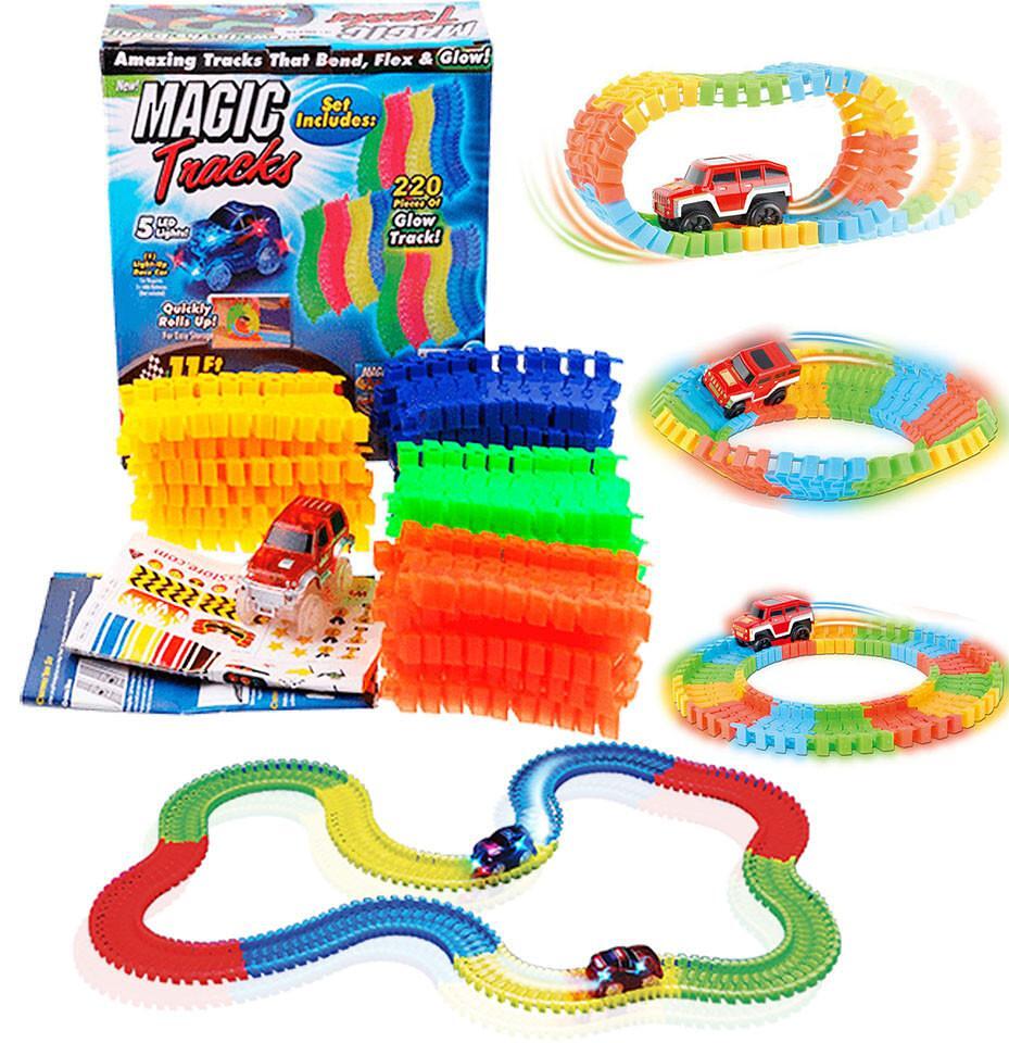 Magic Tracks Светеща писта 220 части 335см