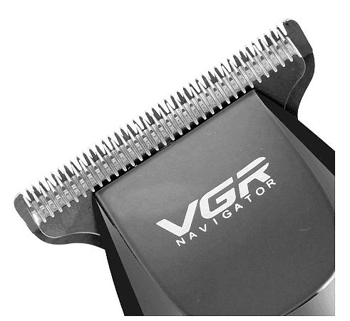 Машинка за подстригване VGR V030, Безжична, USB зареждане, Черна