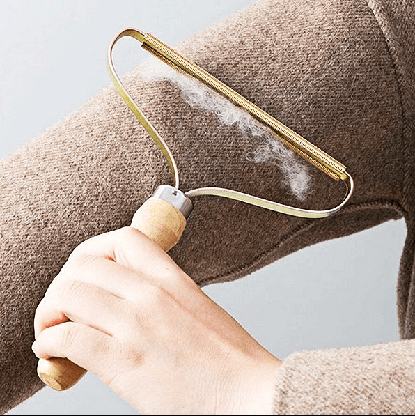 Метален уред за премахване на власинки от текстилни повърхности Metal Lint Roller