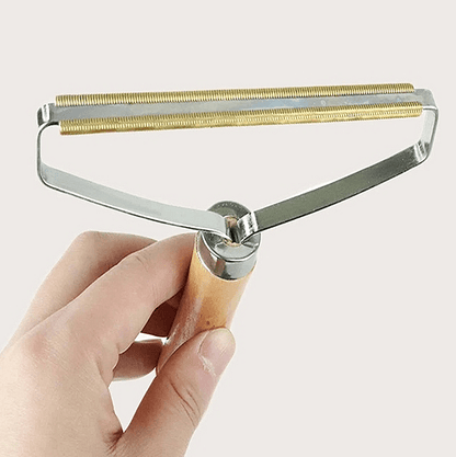 Метален уред за премахване на власинки от текстилни повърхности Metal Lint Roller