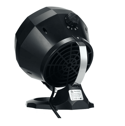 Мини преносима вентилаорна печка, WG-089, 50-60HZ, Бързо затопляне, Модерен дизайн, Черна