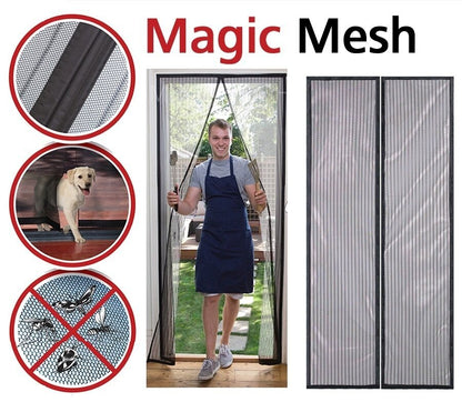 Магнитен комарник за врата против насекоми Magic Mesh модел 2025