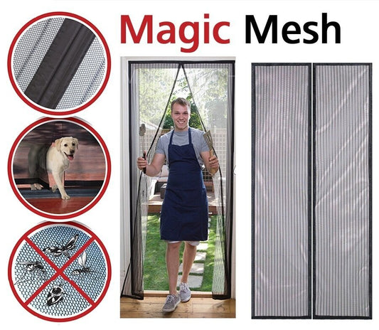Магнитен комарник за врата против насекоми Magic Mesh модел 2025