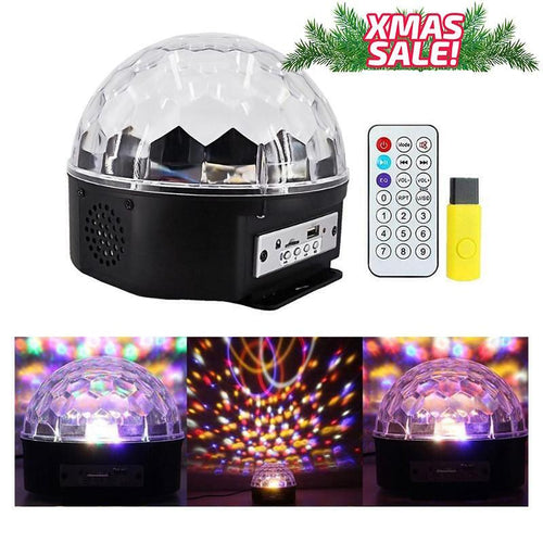 Музикална Диско Топка Прожектор с Bluetooth Magic Ball