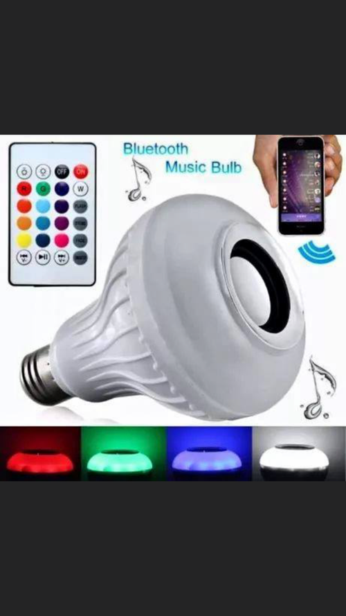 Музикална ЛЕД Крушка BLUETOOTH и високоговорител