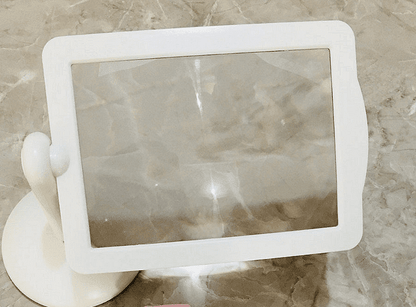Настолна лупа за свободни ръце, 3X, 360-градусова въртяща се скоба