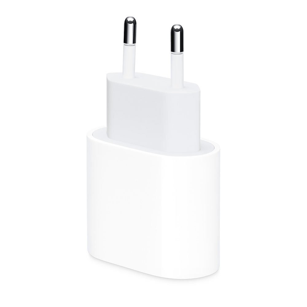 Оригинално зарядно за iPhone 20W USB-C + Кабел, европейски стандарт