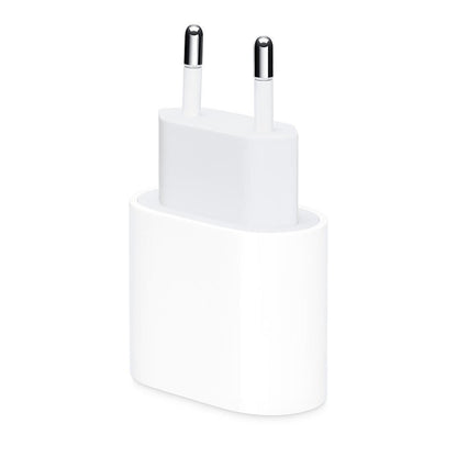 Оригинално зарядно за iPhone 20W USB-C + Кабел, европейски стандарт