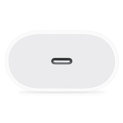 Оригинално зарядно за iPhone 20W USB-C + Кабел, европейски стандарт