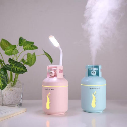 Овлажнител за въздух Gas Tank Humidifier 300 ML + Лампа