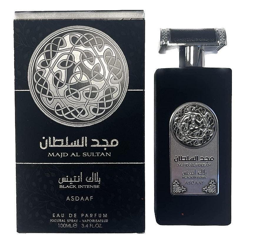 Парфюм Asdaaf Majd al Sultan Black Intense, Мъже, 100 мл