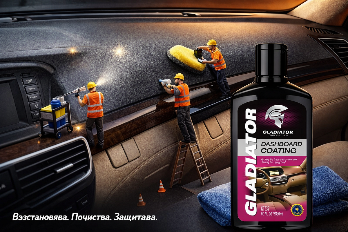 Паста за възстановяване и почистване на табло GT137 GLADIATOR®