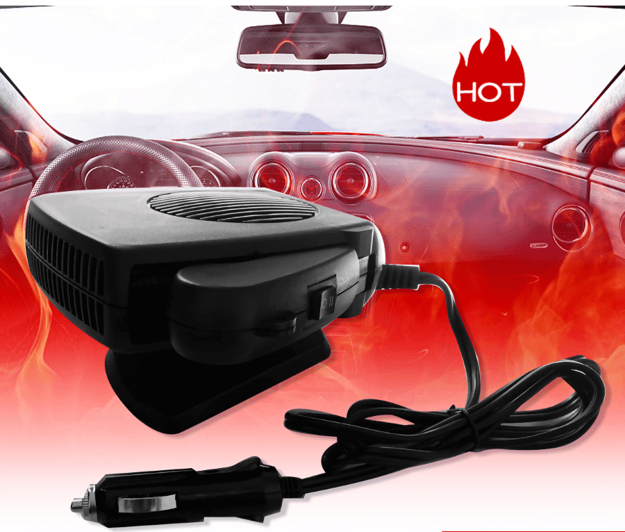 Печка за кола 12V за размразяване на прозорци, отопление и охлаждане